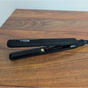 Cortex Beauty Flat Iron Hair Straightener Adjustable 450°F CB-SOLOFI-BLKR Black